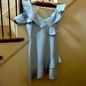 BCBG Light Blue Cocktail Dress